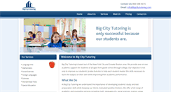 Desktop Screenshot of bigcitytutoring.com